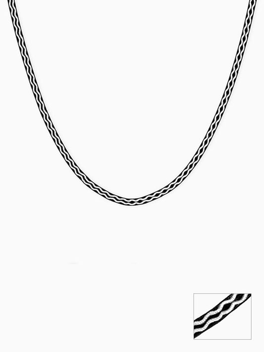 Black Rhodium Celtic Chain