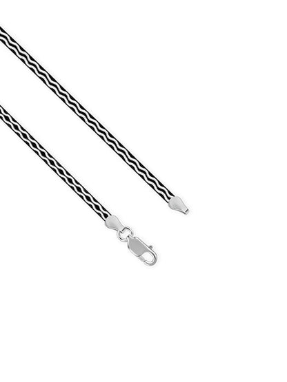 Black Rhodium Celtic Chain