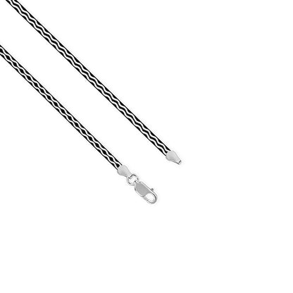 Black Rhodium Celtic Chain