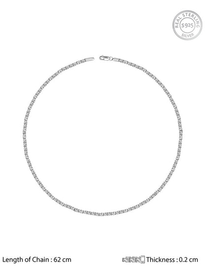 Silver Rope Chain