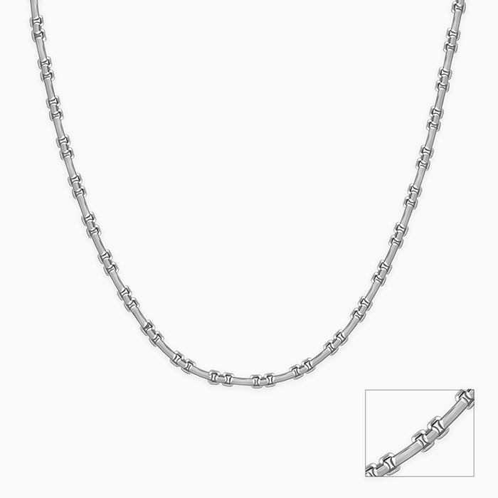 Silver Figaro Box Chain