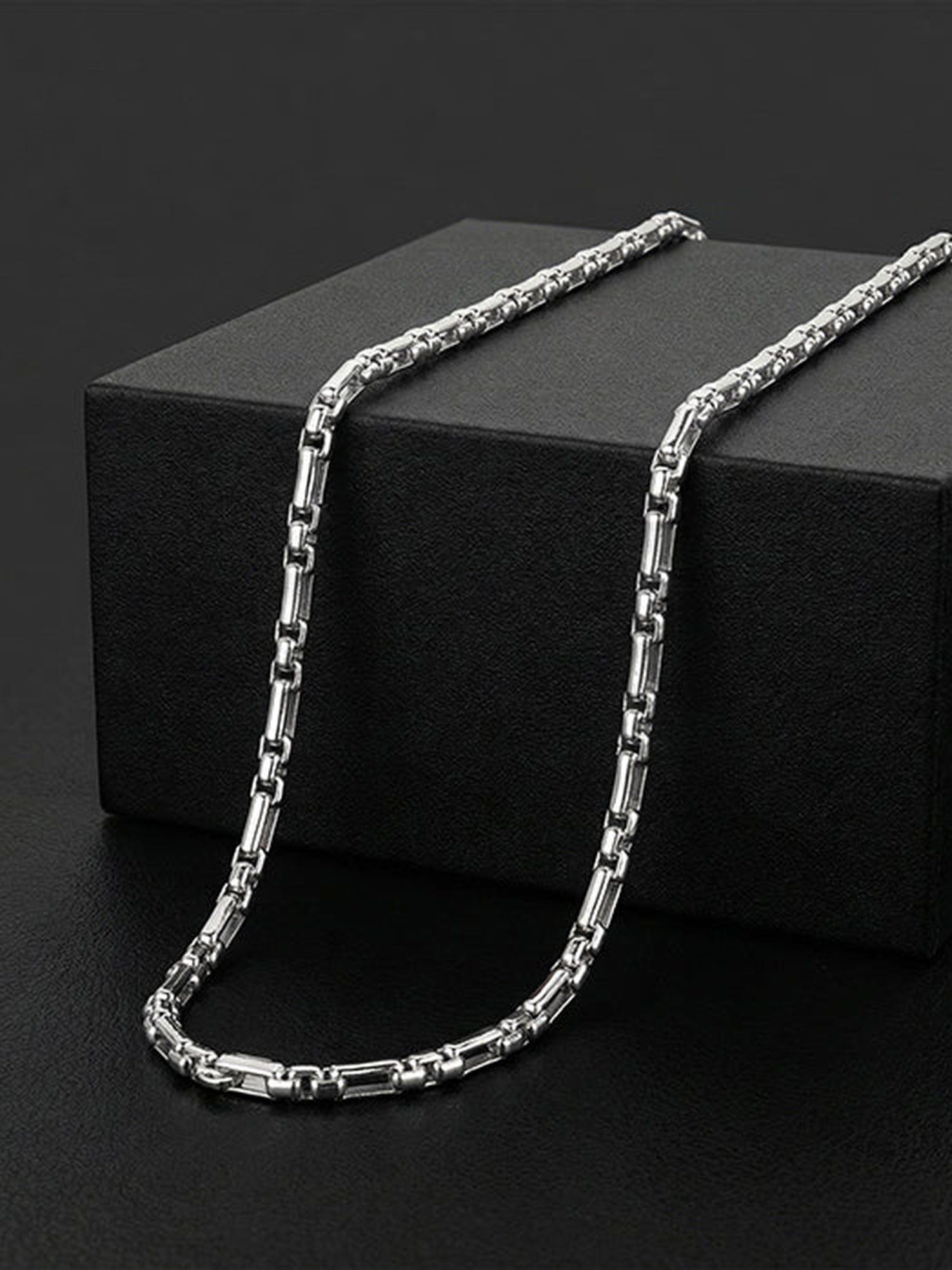 Silver Figaro Box Chain