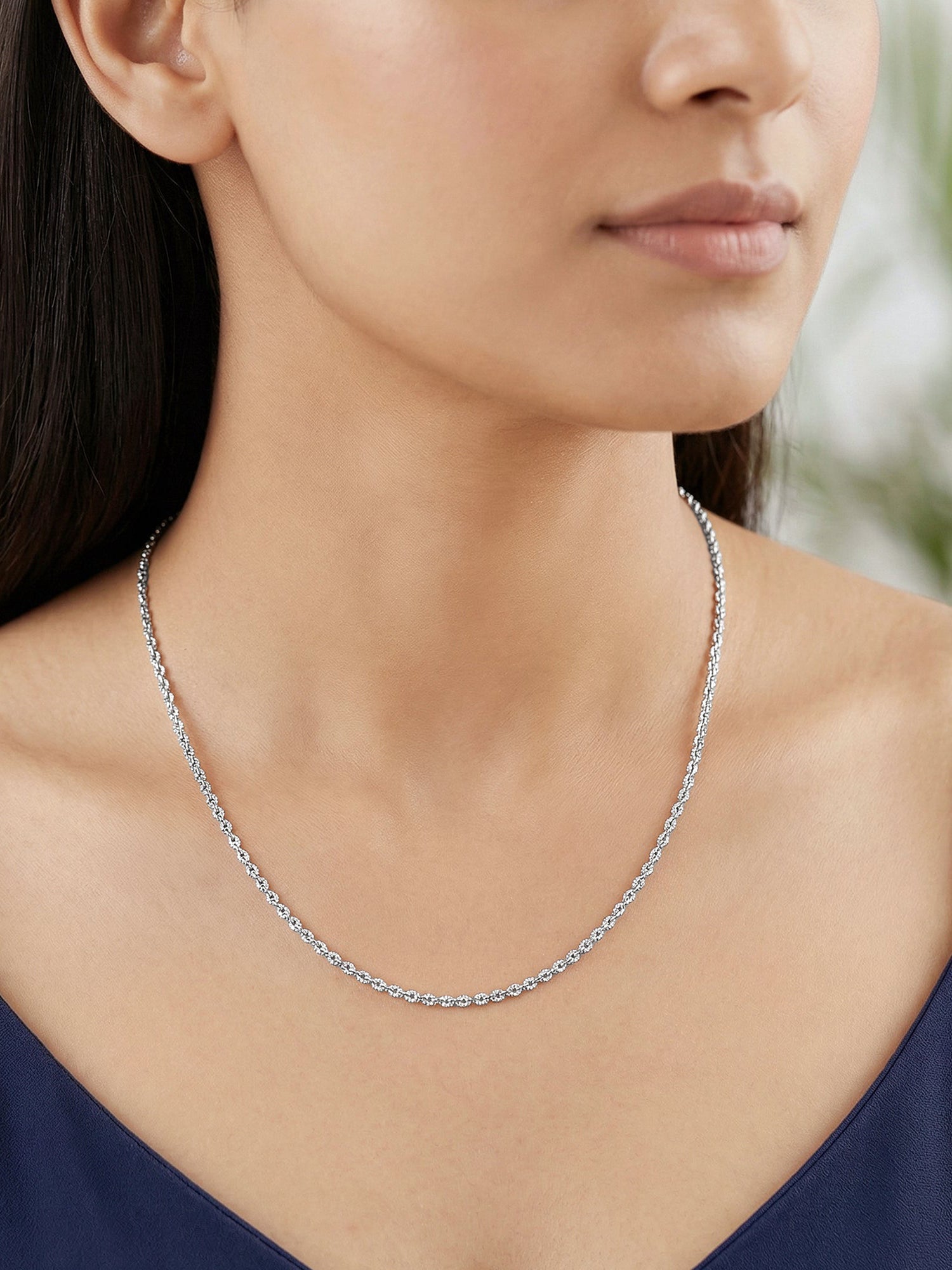 Silver Starbust Chain