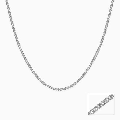 Silver Venetian Box Chain