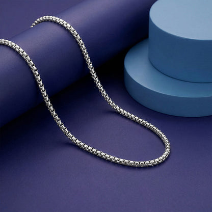 Silver Venetian Box Chain