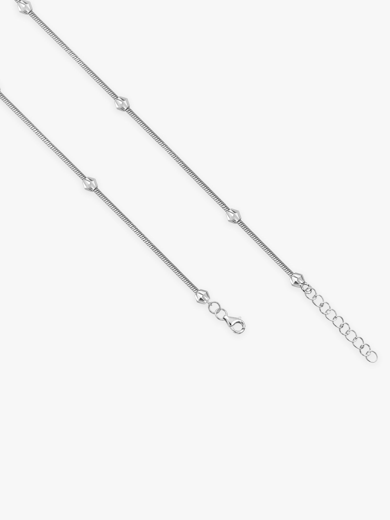Silver Bead Me Up Chain
