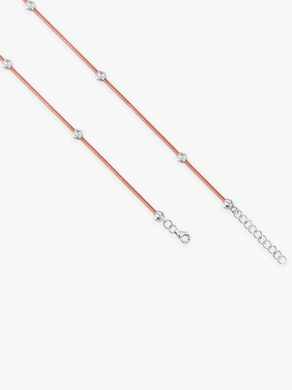 Dual Tone Versatile Snake Silver Chain