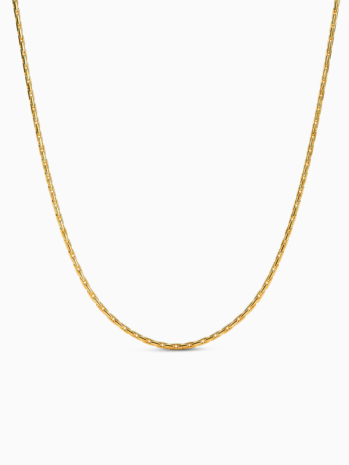 Golden Link Up Box Chain