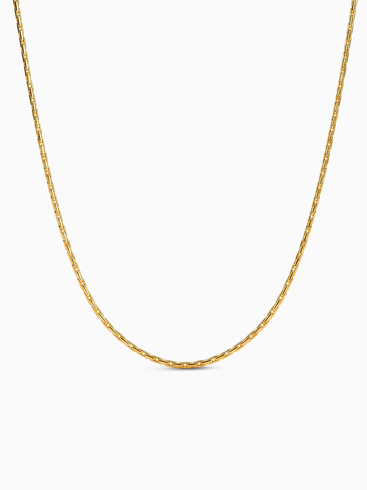 Golden Link Up Box Chain