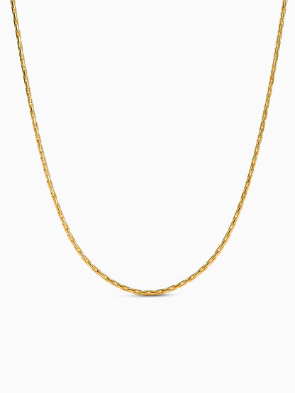Golden Link Up Box Chain