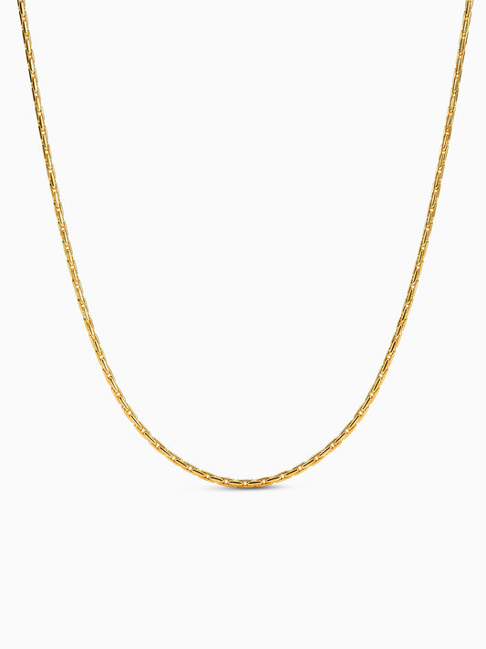 Golden Link Up Box Chain