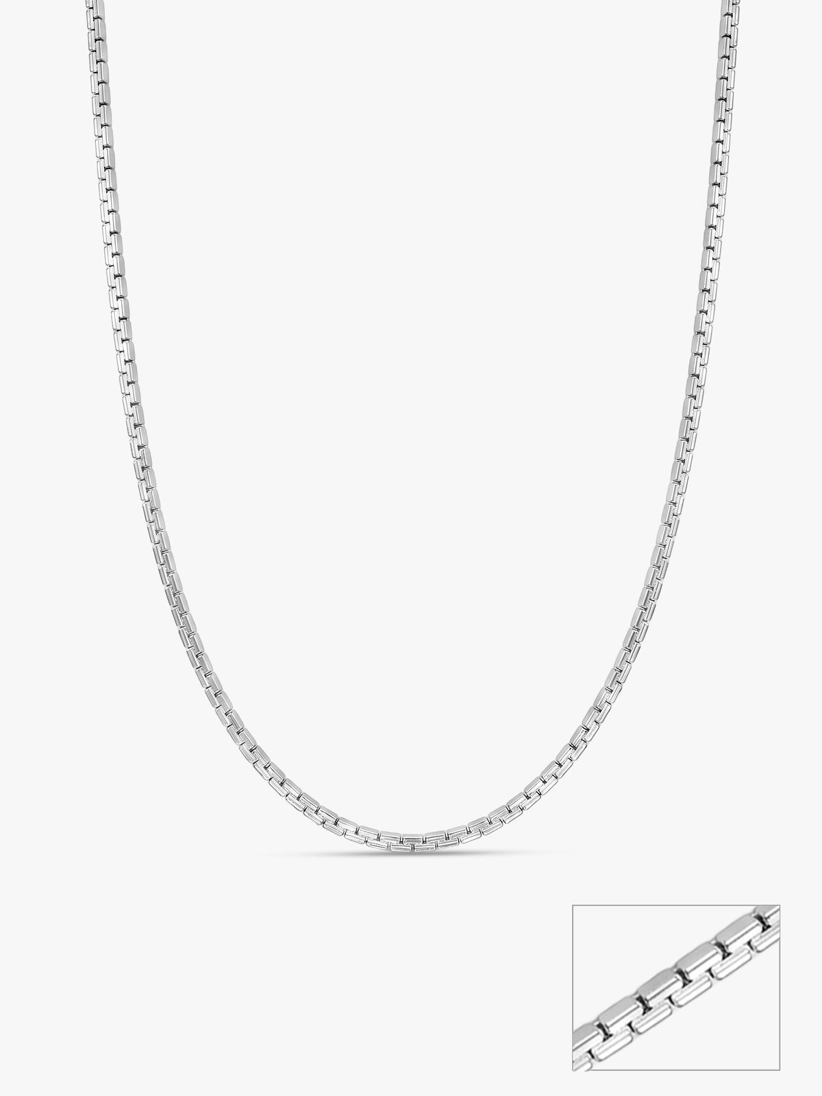 Silver Virtus Chain For Him