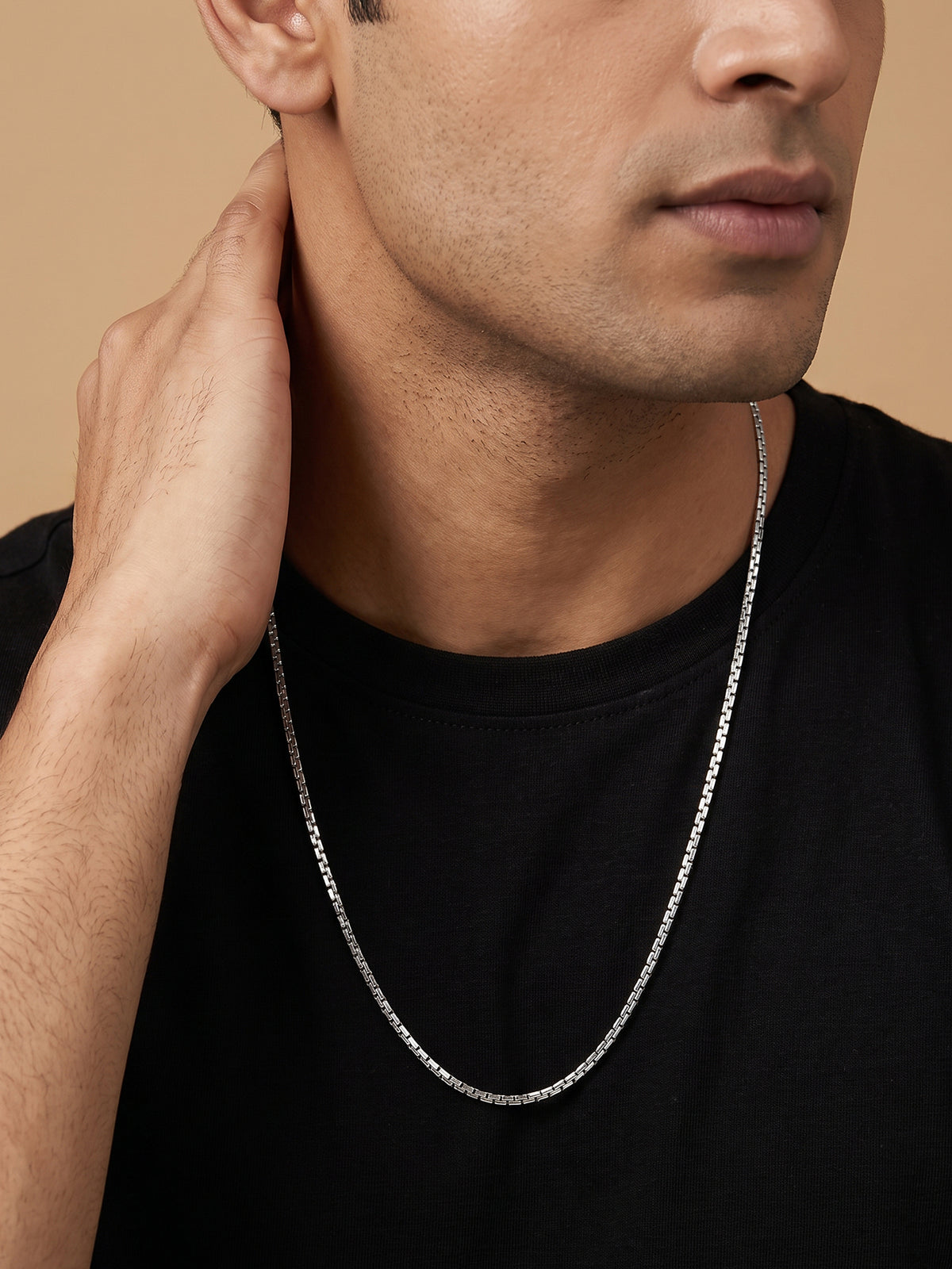 Silver Virtus Chain For Him