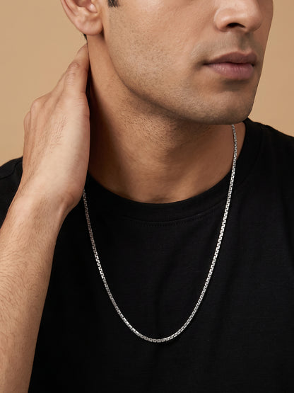 Silver Virtus Chain For Him