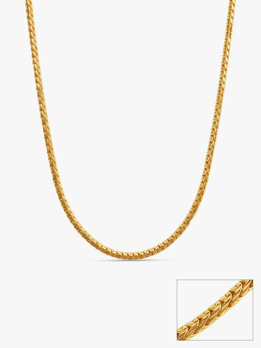 Golden Gioia Refined Box Chain