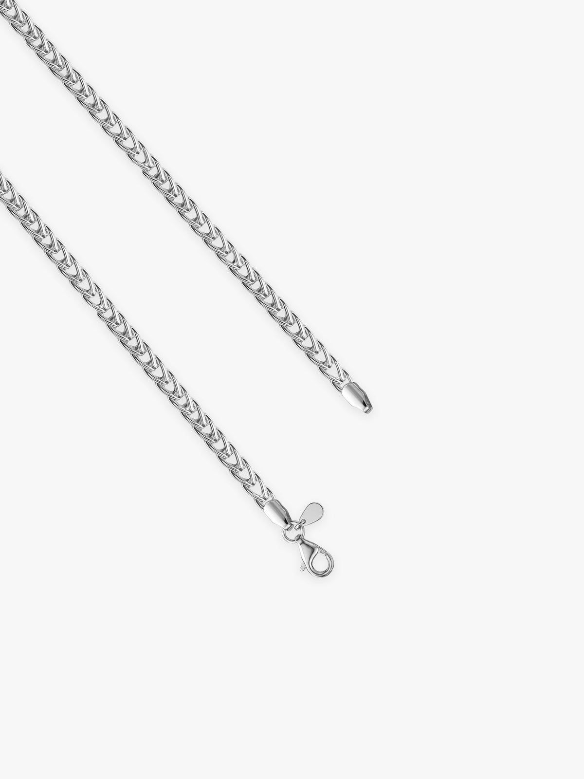 Silver Flint Chain For Him