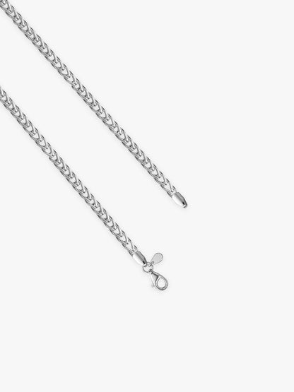 Silver Flint Chain For Him