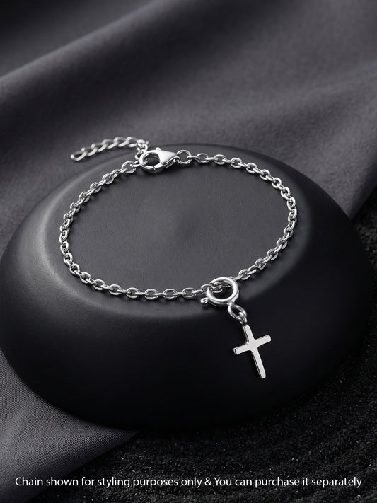 Silver Sterling Shephard Charm For Him