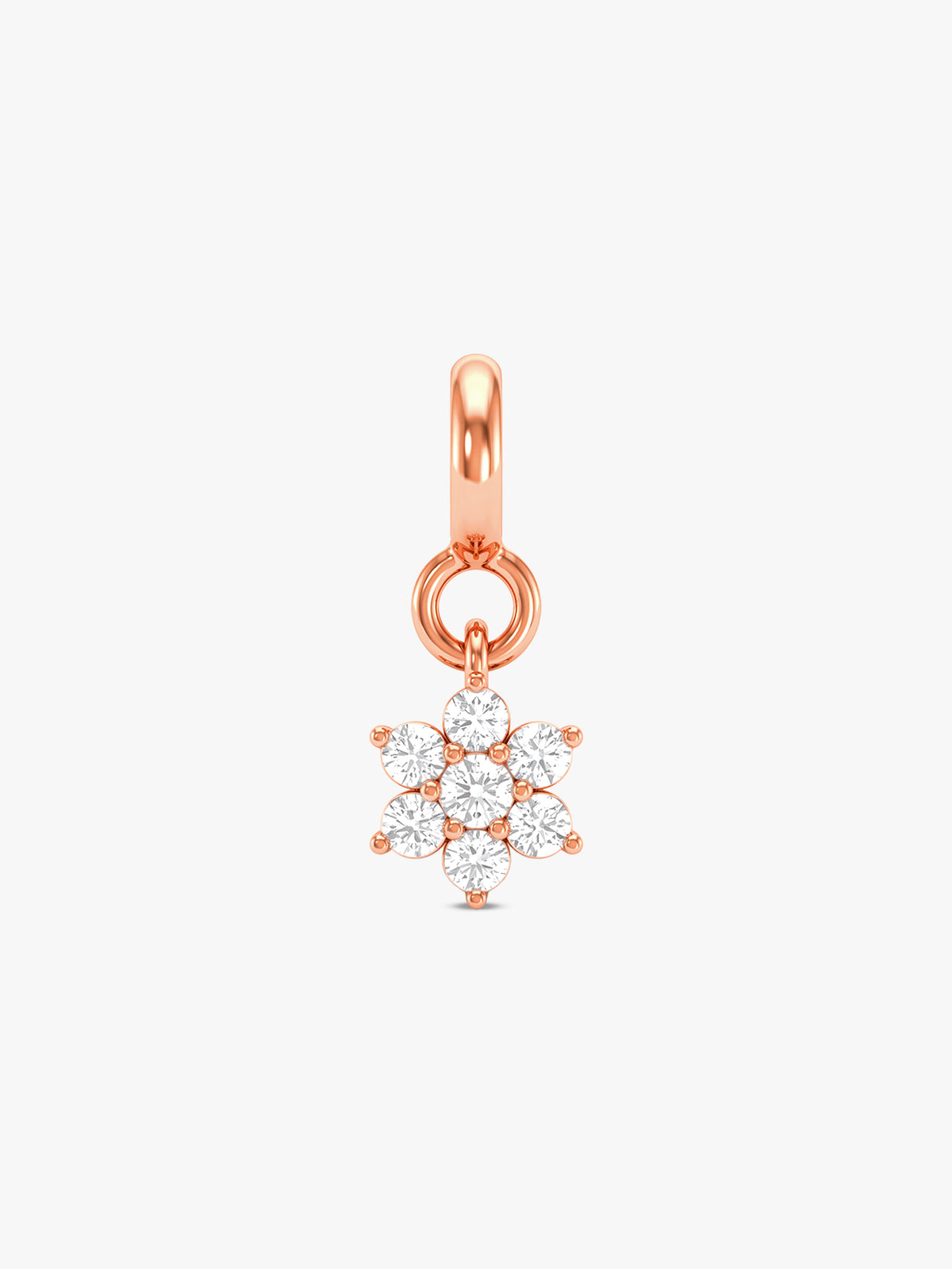 Rose Gold Florentina Charm