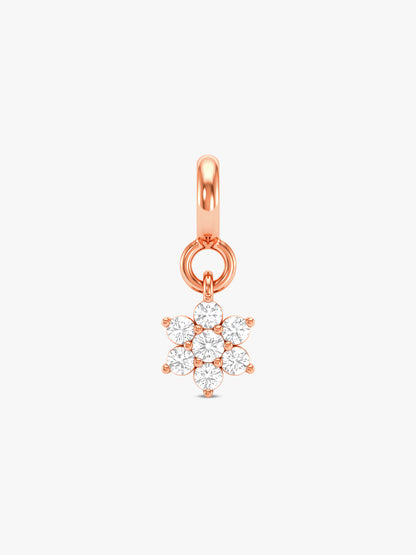 Rose Gold Florentina Charm