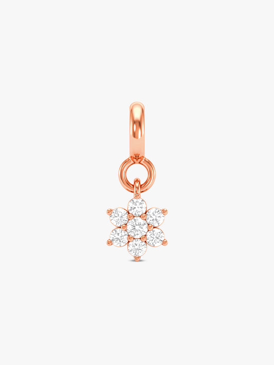 Rose Gold Florentina Charm