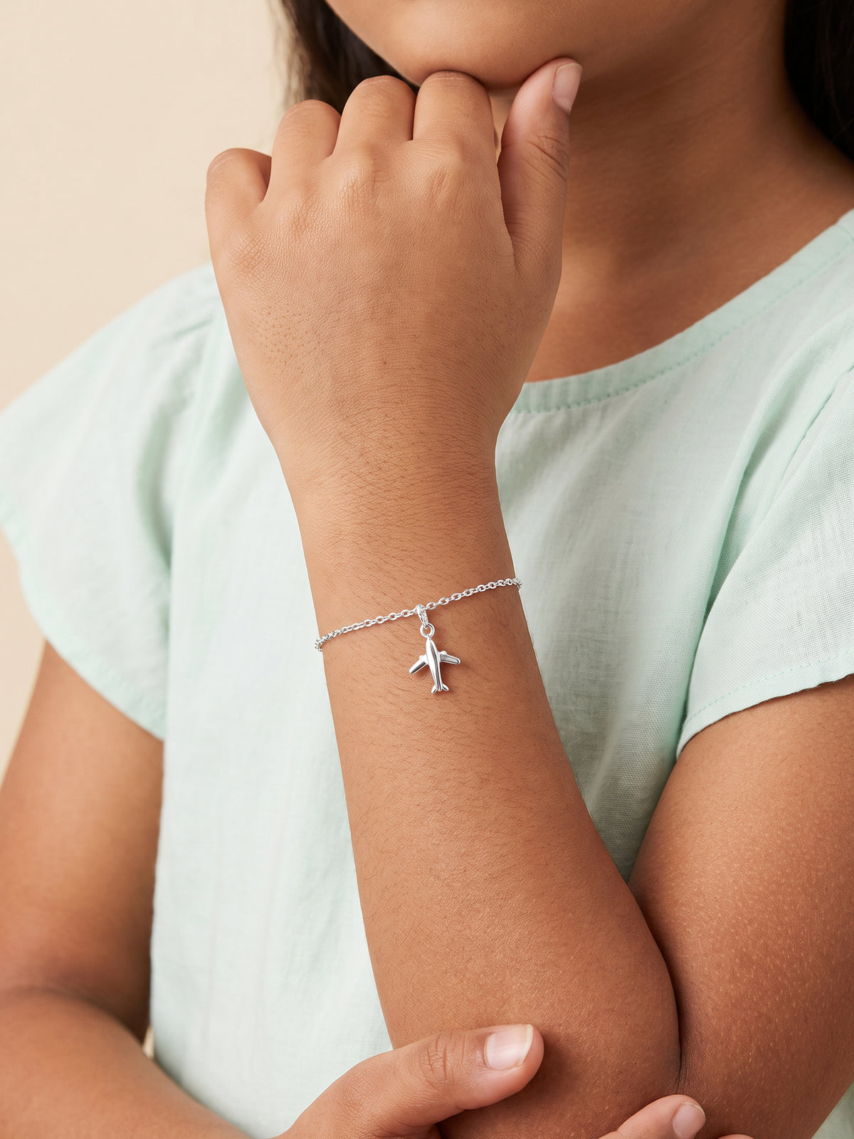 Silver Skyler Kids Charm
