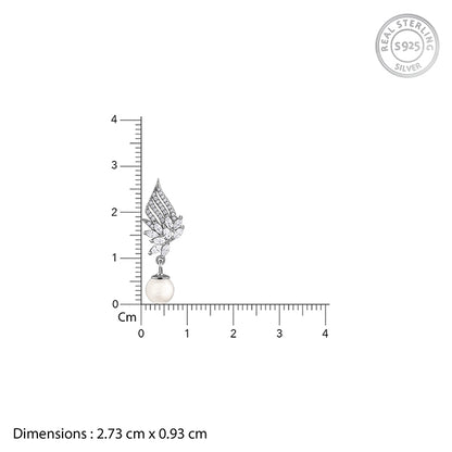 Silver Glorious Wings Earrings