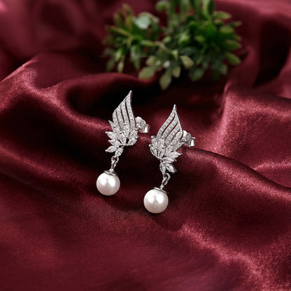 Silver Glorious Wings Earrings