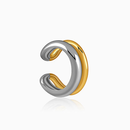 Dual Tone Sublime Shine Ear Cuff