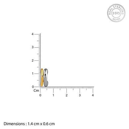 Dual Tone Sublime Shine Ear Cuff