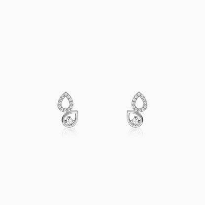 Silver Sparkline Earrings