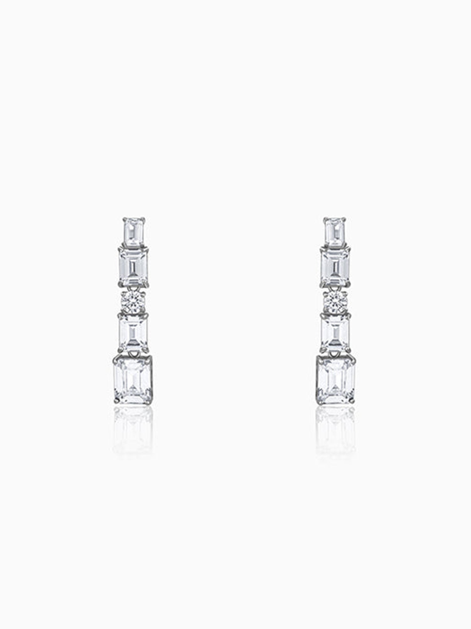 Silver Glam Earrings