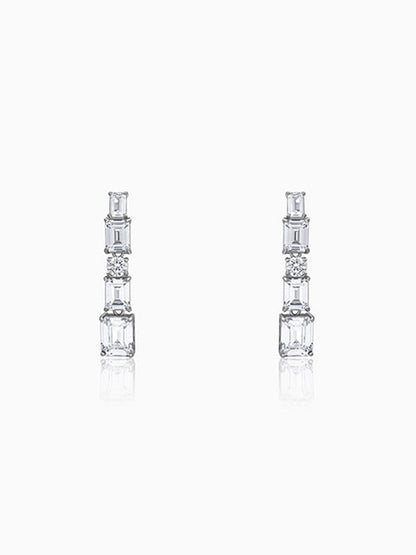 Silver Glam Earrings