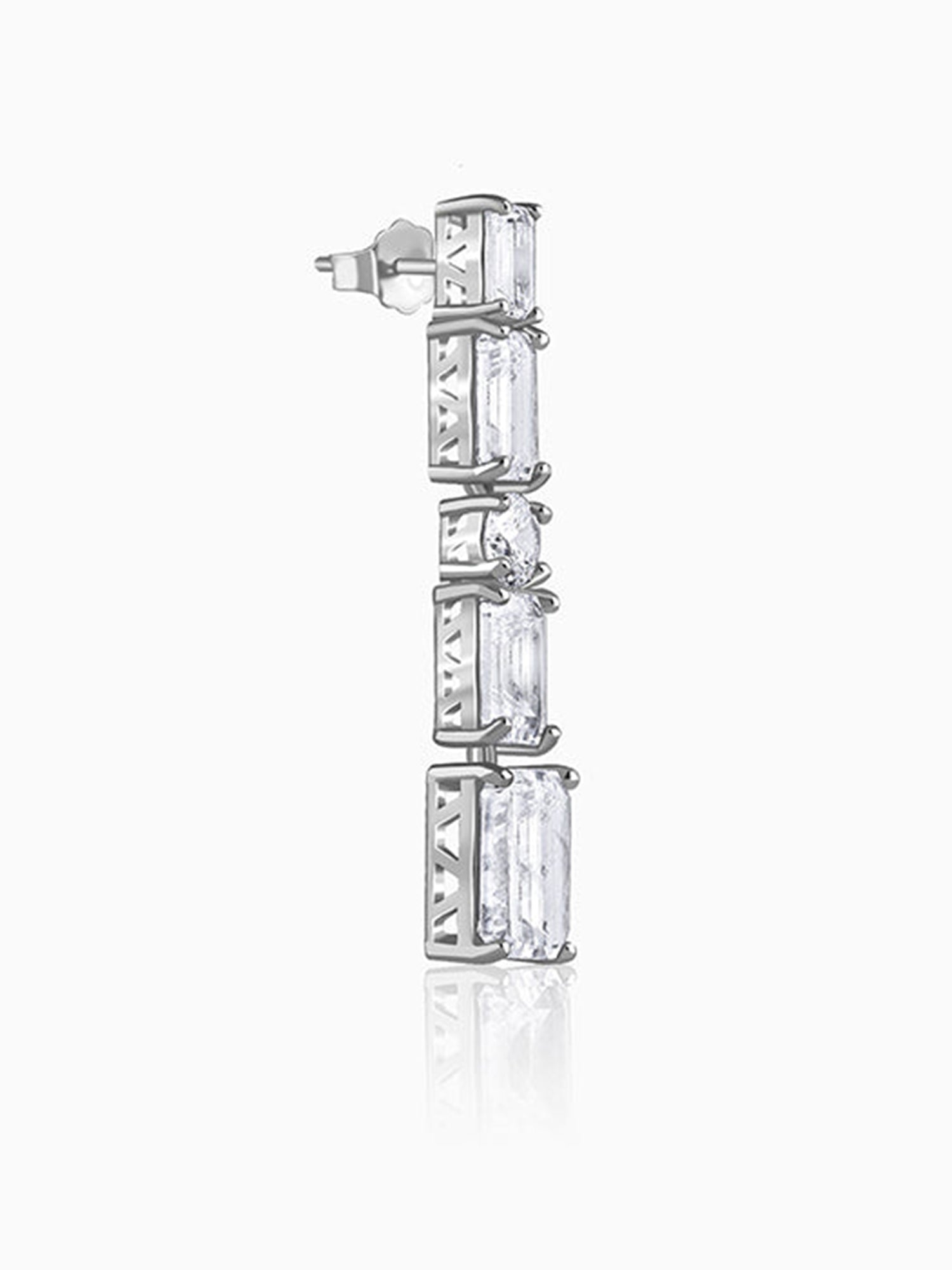 Silver Glam Earrings