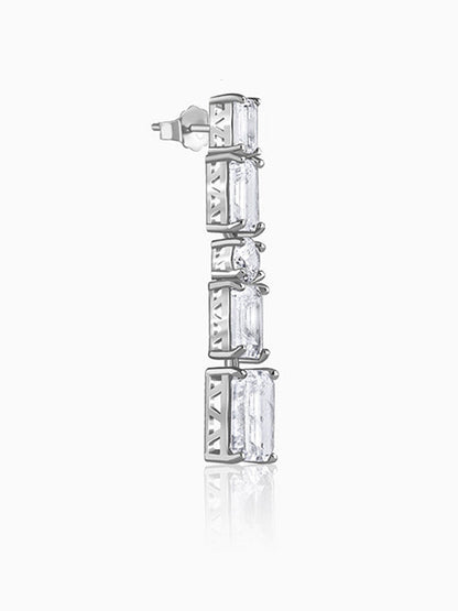 Silver Glam Earrings