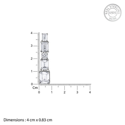 Silver Glam Earrings