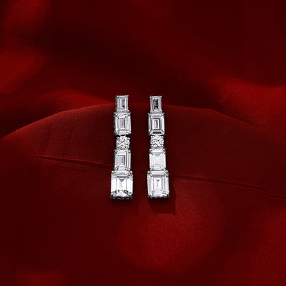 Silver Glam Earrings