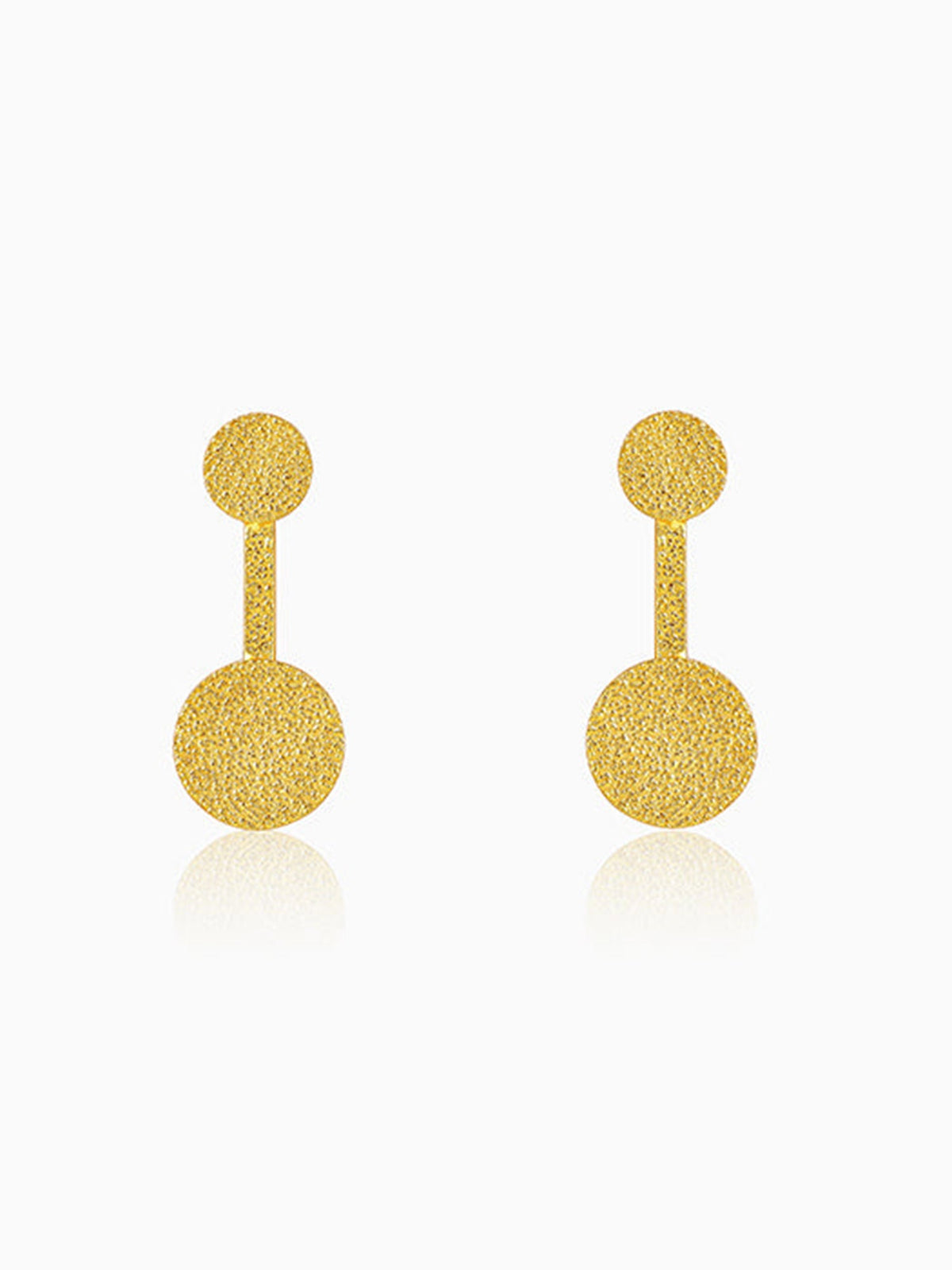 Golden Prism Axis Earrings