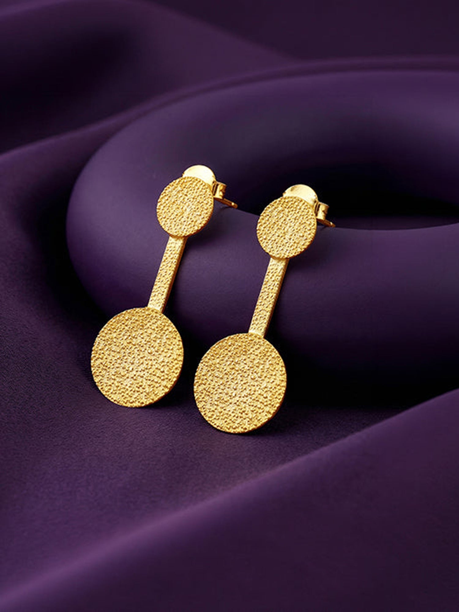 Golden Prism Axis Earrings