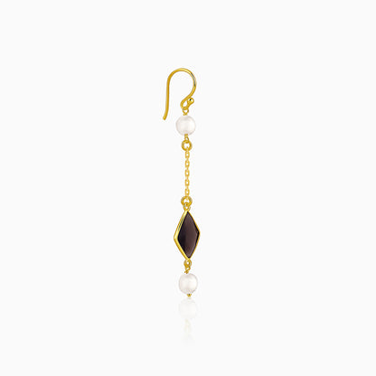 Golden Saoirse Dangler Earrings