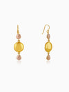 Golden Moonbeam Glow Dangler Earrings