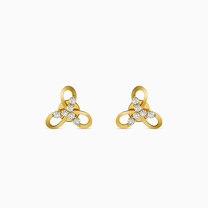 Golden Hera Radiance Studs