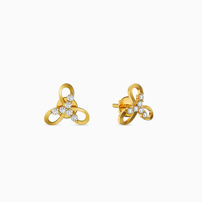 Golden Hera Radiance Studs
