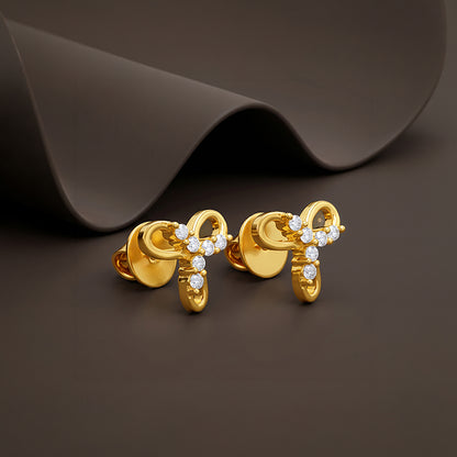 Golden Hera Radiance Studs