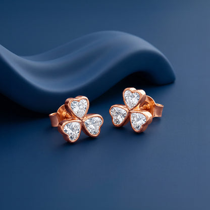 Rose Gold Floret Beauty Studs
