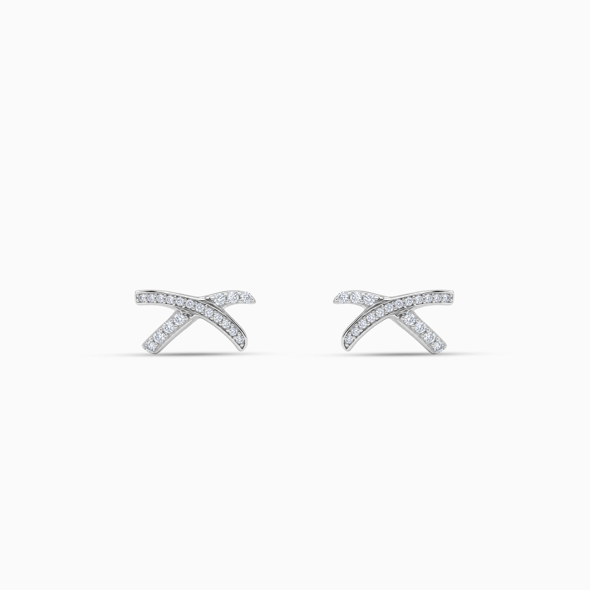 Silver Clarissa Stud Earrings