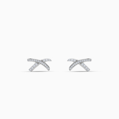 Silver Clarissa Stud Earrings
