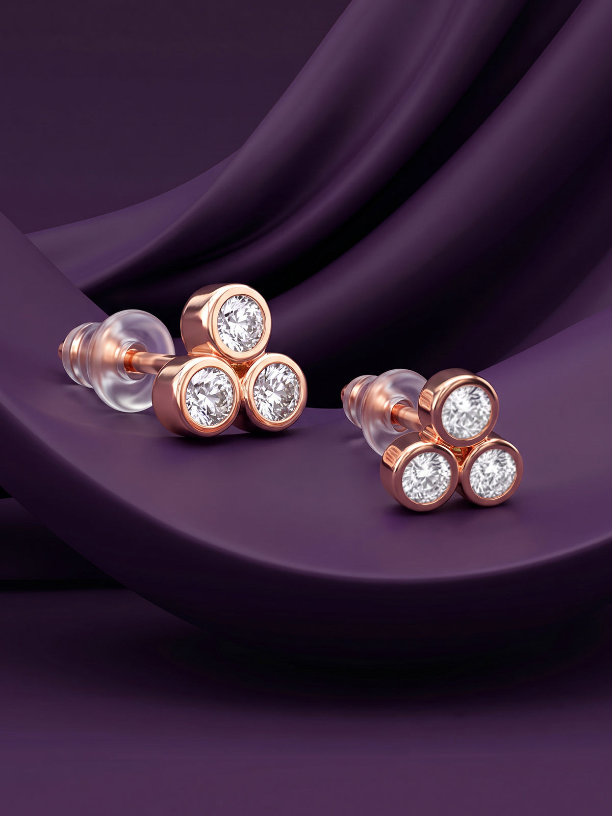 Rose Gold Must Have Studs