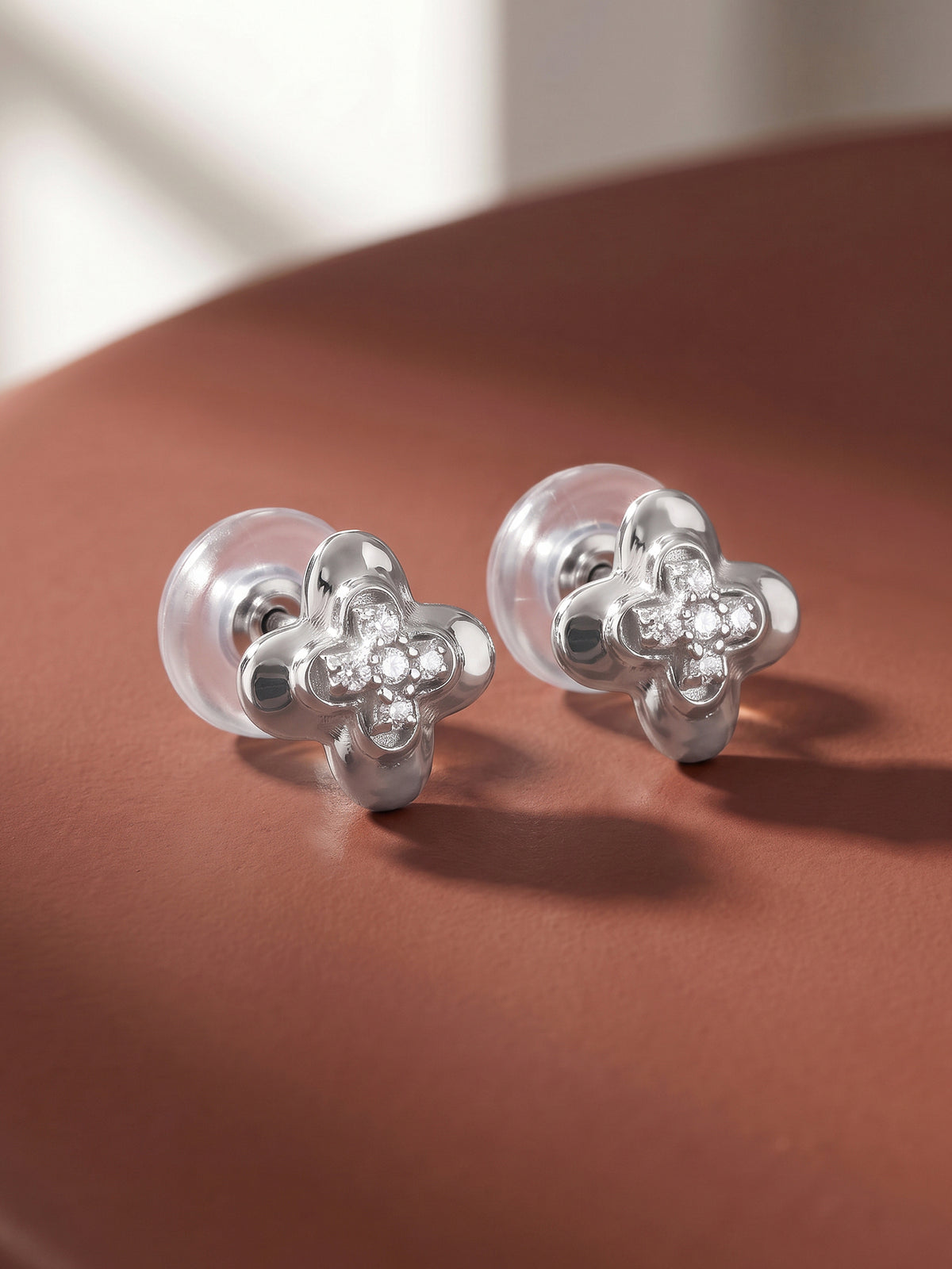 Silver Tansy Earrings