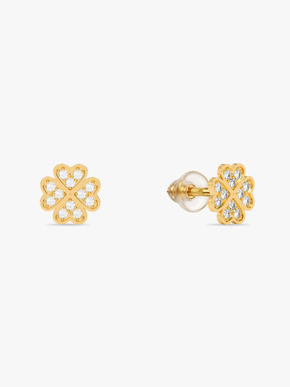 Golden Cloverra Earrings